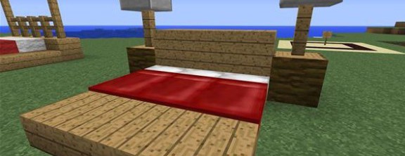 Как сделать кровать в майнкрафте?