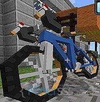 велосипед Майнкрафт