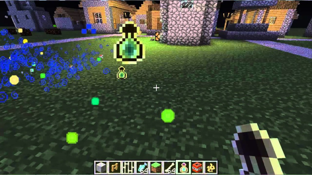 Зелье опыта Майнкрафт