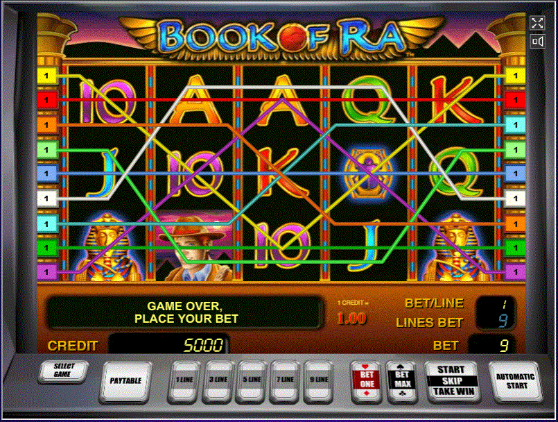 Эмулятор Book of Ra бесплатно и без регистрации